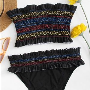SHEIN Bandeau Bikini Set